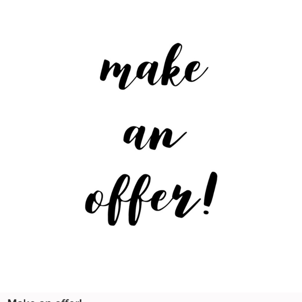 make an offer could except